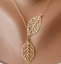 Load image into Gallery viewer, Leaf Necklace