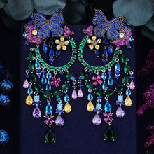 Load image into Gallery viewer, Butterfly Flower Earring